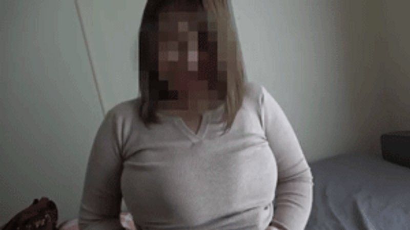 K罩杯混血的屁股簡直太色情了！遇到這位女性並勃起的男人們真是幸福者，首次SEX投稿